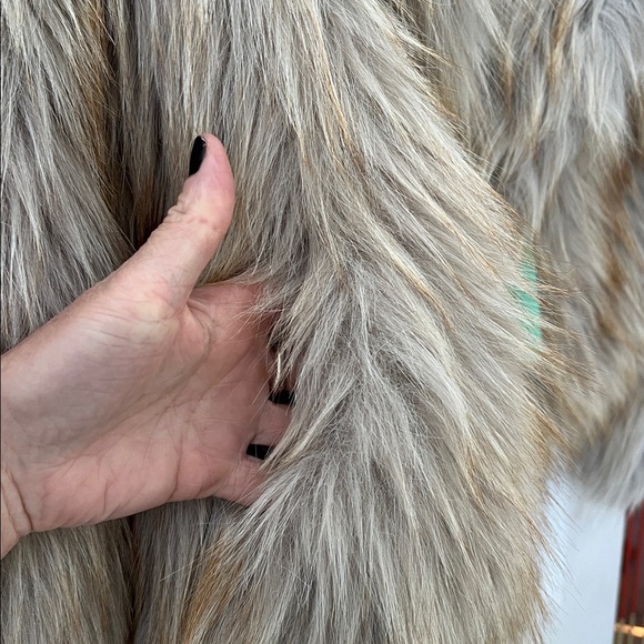 NWT NastyGal Nasty Gal faux fur jacket coat collared cropped 4 mob wife - Picture 12 of 14